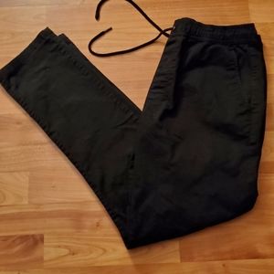 Black jogger pants | Hollister